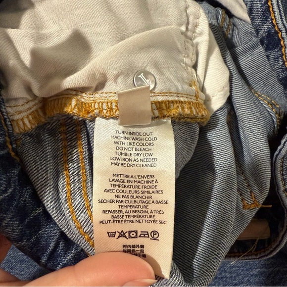 Pilcro The Vintage Straight Leg Jeans with Distressed Details - Picture 8 of 10